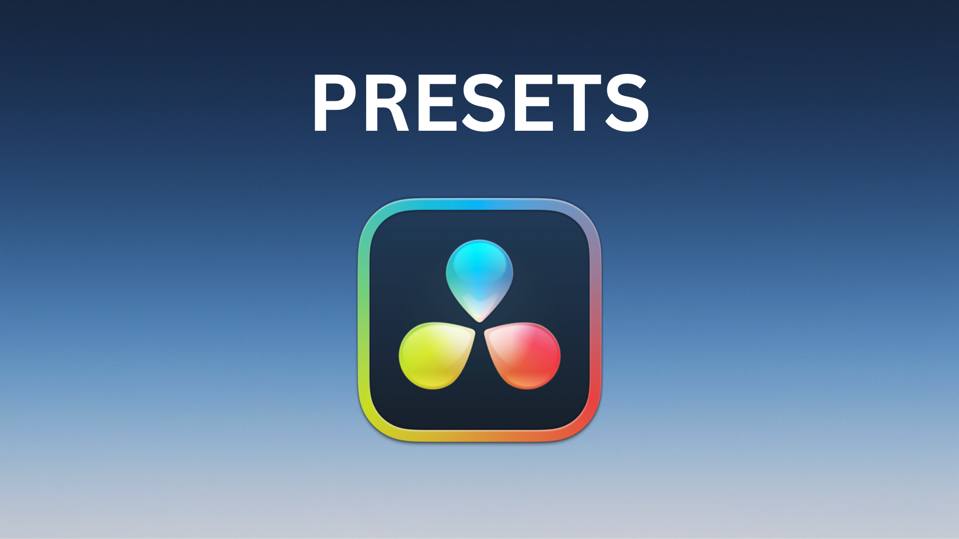 Screenshot of DaVinci Resolve text animation preset interface